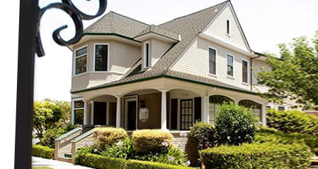 A white house